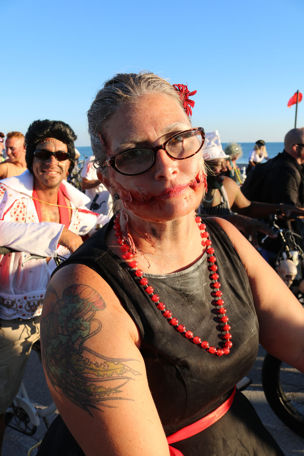 Zombie Bike Ride 2018 photo - Duval Street, Key West